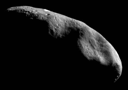 Panorama de l’hémisphère sud de l’astéroïde (433) Eros