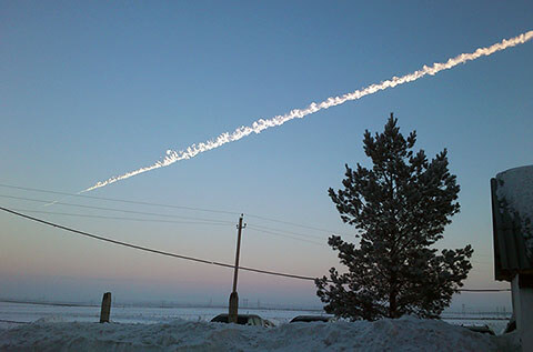 La météorite de Tchéliabinsk (Russie)