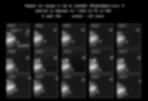 Séquence d’images infrarouges de l’impact du fragment H de la comète Shoemaker-Levy 9 le 18 juillet 1994
